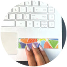 The Pencil Grip Zen Strips - Bumpy Brights Set 3 - 4 Per Set - 6 Sets-Discreet Design: Zen Strips offer a compact, lightweight, and non-invasive method to improve focus and self-regulate emotions by providing tactile sensations while fidgeting.