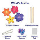 Skillmatics Poke In Art Magical Flowers-Recommended ages 4 and up