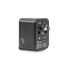 LOGiiX World Traveler XL 30W Travel Adapter - Black-This is a pass through adapter only & does not provide voltage conversion