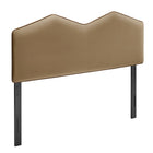 Modway Cosette Performance Velvet King Size Headboard - Taupe-Stain-Resistant Performance Velvet