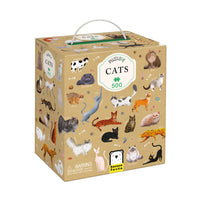 Banana Panda Puzzlove - Cats-Colourful illustrated design includes names for all of the animals encouraging recall and learning