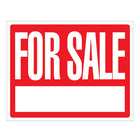 Cosco - Panneau À vendre avec kit de piquet en métal - 15 po x 19 po - Rouge et blanc-Ce panneau À vendre présente des couleurs rouge et blanc audacieuses pour assurer une grande visibilité et attirer l’attention à distance