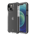 AXS PROShield Plus Drop-tested Clear Case & ARMORGlass Screen Protector for iPhone 13 mini - Black-Anti-UV material offers a crystal clear design