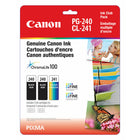 Canon PG-240/CL-241 Black/Colour Ink Cartridges, Value Pack (5207B005)-Includes two PG-240 Black ink cartridge and one CL-241 Colour ink cartridge
