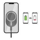 HyperGear 15W MagVent MagSafe Wireless Car Charger - Black-15W Wireless Fast Charge