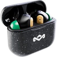 House of Marley Little Bird True Wireless Earbuds - Signature Black-Crafted with sustainable materials