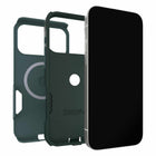 OtterBox Commuter Compatible with MagSafe Case with Camera Control for iPhone 17 Pro Max - Sagebrush Green-DROP+ | 3X as many drops as military standard (MIL-STD-810G 516.6)