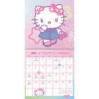 DateWorks 2026 16-Month Wall Calendar - 12" x 12" - Hello Kitty - Bilingual-Entertainment