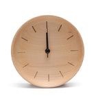 Nexten Pro Wooden Wall Clock - Line - Dish Shape-Premium German Beech Wood