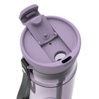 Contigo - Bouteille d’eau en plastique DualSip avec couvercle à double sens et courroie de transport, 828 ml (28 oz)-Lavable au lave-vaisselle : Retirer la courroie avant de laver