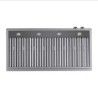 KUCHT KRH480-SS 48" 1200 CFM Under‑Cabinet Range Hood with Digital Controls - Stainless Steel-The 5-minute delay-off feature keeps the hood running after cooking to ensure smoke and odours have cleared the environment without affecting the lamp light setting