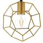 Modway Pique Metal Ceiling Fixture - Gold-Gold Plated Finish
