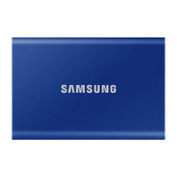 Samsung T7 2TB USB 3.2 Gen. 2 Portable Solid State Drive - Blue-2 TB capacity