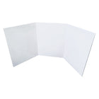Royal Brites Grid Z Fold Project Board 14" x 33"-White with Vanishing Grid