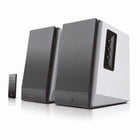 Edifier R1700BT Multifunctional Active Bluetooth Bookshelf Speakers - White-Experience rich lows and crisp, clear highs with our high-quality drivers and front facing bass reflex port. DSP and DRC support minimize distortion