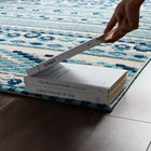 Modway - Reflect Cadhla Treillis Géométrique Abstrait Vintage Tapis intérieur et extérieur de 5 pi l x 8 pi L - Ivoire et bleu-Sisal 100% polypropylène