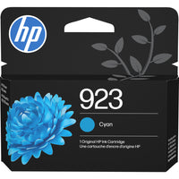 HP 923 Ink Cartridge - Standard Yield - Cyan-Cyan