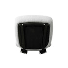 Manhattan Comfort Bartow 30.7" Mid-Century Modern Upholstered Accent Chair - Ivory and Black-10