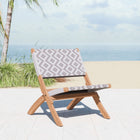 Zuo Tide Lounge Chair - Multicolor-Dimensions: 30.7" L x 24.0" W x 29.1" H