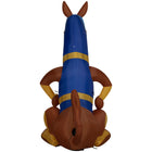 GEMMY Airblown Inflatable Halloween Super Scoob from SCOOB Movie - 60"-Deflates for easy storage