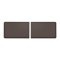 WeatherTech ComfortMat Connect Modular Anti-fatigue End Mats - Stone - Cocoa - 2 Pack-Each End Piece is 3 feet long (0.91 m). Snap two together and you have a 6-foot (1.82 m) ComfortMat Connect!
