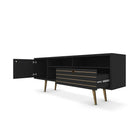 Manhattan Comfort Liberty 70.86" TV Stand, Black (202AMC8)-Recommended for a 50" -65" TV.