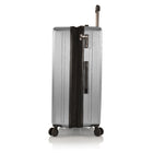 Heys SpinLite 30" Check-in Luggage - Silver-Zipper-released expansion system allows for an extra 20% in packing capacity