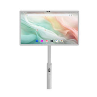 EP-Tec Infinitypro 27" Buddy Battery Powered 4K, Android 12.0, 8+128GB, SIM, 10400mah Interactive Display - White-Running on Android 12