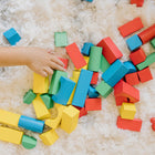Melissa & Doug 100 Piece Wooden Building Block Set-Subject: Blocks and construction