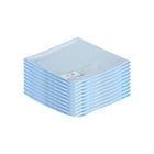 Globe Commercial - Chiffon en microfibre pour verre/miroir - 14 pouces - Bleu-Doux, non abrasif et ne raye pas