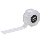 JAM Paper Double Faced Satin Ribbon - 1 1/2" W x 25 yd. - White Sold Individually-Colour: White