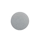 Manhattan Comfort Bailey 18.11" Mid-Century Modern Polyester Blend Upholstered Ottoman - Grey with Gold Legs - 2 Pack-High Quality Piped Cushion with Plush Foam Padding for Comfort and Style