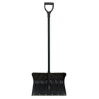 Aurora Tools - Pelle à neige en poly avec bande d'usure en acier - Lame Polypropylène - Largeur 19-3/4 po - Prise en D - Paquet de 2-Manche en acier à revêtement de poudre pour une résistance accrue
