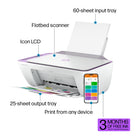 HP DeskJet 2842e Wireless All-in-One Printer Scanner Copier - Bright Lilac-HP APP - Print, scan, copy, or fax right from your smartphone with the easiest-to-use print app, and get time-saving features with HP+