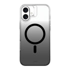 AXS Crystal Shield D3O Case Made with Recycled Materials Magsafe Compatible for Apple iPhone 16 Plus - Smoke Gradient-Anti-UV material offers a crystal clear design displaying the original design of your phone