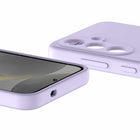 Avana Velvet Case Compatible with MagSafe for Galaxy S25 - Lavender-10 ft. drop protection