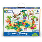 Learning Resources Gears! Gears! Gears! Movin' Monkeys Building Set-Material: Plastic