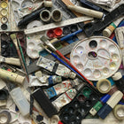 TerraCycle Art Supplies - Zero Waste Box - Medium-What is included: Durable colour-printed collection box with internal liner, pre-paid UPS return shipping label, and recycling of collected waste