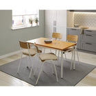 Ceha Canada KMH Folding Table - 28" H x 47" L x  27.5" W - Signal White-5