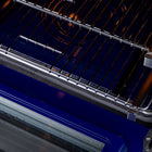 Kucht - 36 po Série KXP Cuisinière double énergie Propane - Acier inoxydable-Les brûleurs scellés facilitent le nettoyage de la cuisinière