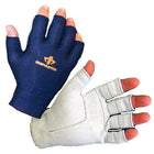 Impacto 505-10 3/4 Finger Impact Glove, Large-Anti-impact and anti-vibration work glove