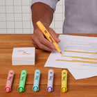 Sharpie Chisel Tip Tank-Style Highlighters - Assorted Pastel Colours - 6 Pack-Smear Resistant