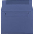 JAM Paper - Enveloppes d'invitation A1 4 barres - 3,625 x 5,125 - bleu présidentiel - Paquet de 50-Parfait pour les invitations, les remerciements, les souhaits d'anniversaire et les cartes de voeux !