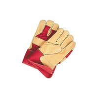 Zenith Safety - Gants D'Ajusteur, Grand, Paume En Cuir Fleur De Porc, Doublure En Thinsulate - paquet de 6-Matériau du poignet Caoutchouté