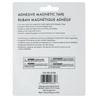Merangue Adhesive Magnetic Tape - 1" x 10' - Black-Black 