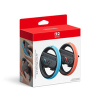 Nintendo Joy-Con 2 Wheel (set of 2)-Enhances gameplay by providing more realistic steering control for racing-style games