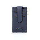 Champs Iconic Yoga Cardholder - Navy-RFID Blocking Card Holder