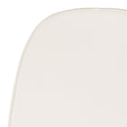 Flash Furniture - Coussin en tissu doux pour chaise Chiavari, ivoire neige (BHIVORY)-Rembourrage en tissu ivoire