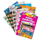 Trend Enterprises Sparkle Stickers Holiday Celebration, 2 Pack (T-63903)-Acid free, nontoxic and safe for use on photos
