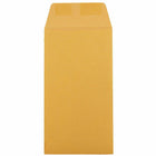 Jam Paper #7 Coin Business Recycled Envelopes - 3 1/2" H x 6 1/2" W - Brown Kraft - 50 Pack-Envelope Features: Made from 24 lb paper, Open end opening, straight flap, gum closure